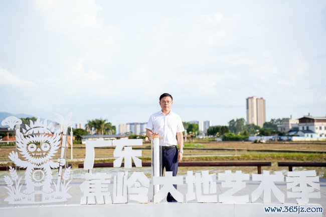 六五环境日，蕉岭向地面广告： 第二届广东蕉岭地面艺术季运行！