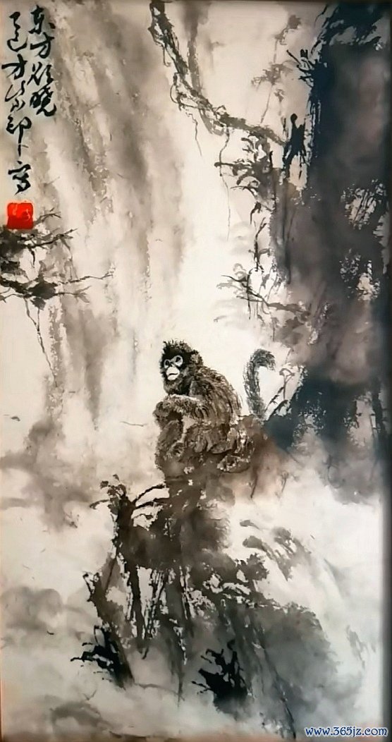 墨香里的17岁：方紫印国画田地