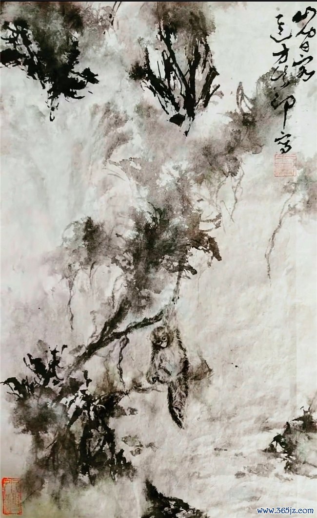 墨香里的17岁：方紫印国画田地
